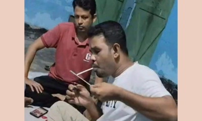 যশোরে বিএনপির নেতার ইয়াবা সেবনের ভিডিও ভাইরাল