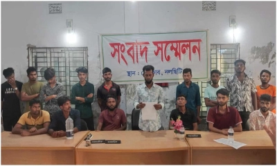 নলছিটিতে পৌর স্বেচ্ছাসেবক দলের আহ্বায়ক-সদস্য সচিবের বিরুদ্ধে সংবাদ সম্মেলন