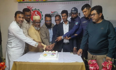 ঝিনাইদহে রূপালী বাংলাদেশের বর্ষপূর্তি উদযাপন