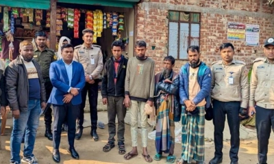 মাদক সেবনের দায়ে ৪ যুবকের কারাদণ্ড