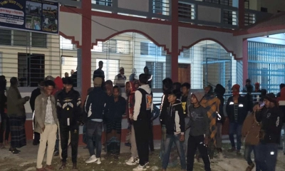 রাতের আঁধারে মাদ্রাসায় নাইটগার্ড নিয়োগ পরীক্ষা নিয়ে উত্তেজনা