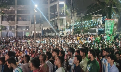বিশ্বকাপ ফাইনালে জবি ক্যাম্পাসে বহিরাগতদের প্রবেশে নিষেধাজ্ঞা