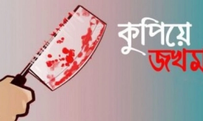 চুয়াডাঙ্গায় স্কুলের সামনে দপ্তরিকে কুপিয়ে জখম
