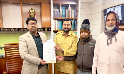 যশোর-২ আসনে মনোনয়নপত্র জমা দিলেন এবি পার্টির রিপন