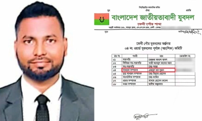 যুবদলের কমিটিতে পদ পেলেন খালেদা জিয়ার গাড়িবহরে হামলার আসামি