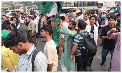 শাহবাগ ছাড়লেন জুলাই ঐক্যের নেতাকর্মীরা