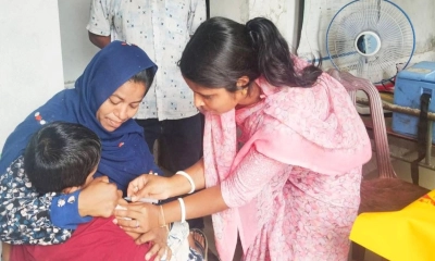 জুড়ীতে হাম-রুবেলা টিকাদান শুরু, লক্ষ্য ১৯ হাজার শিশু