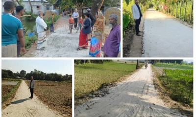 গ্রামীণ অবকাঠামো রক্ষণাবেক্ষণ কর্মসূচিতে নলডাঙ্গায় উন্নয়নের ছোঁয়া