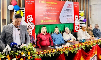 শৃঙ্খলিত সংবাদপত্র মানে শৃঙ্খলিত সমাজ: কাদের গনি চৌধুরী