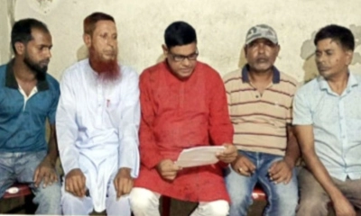 পদত্যাগ করা ৫ নেতা। ছবি- রূপালী বাংলাদেশ
