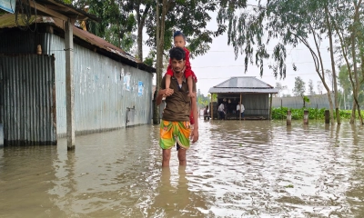 তিস্তার পানি কমলেও কমেনি দুর্ভোগ