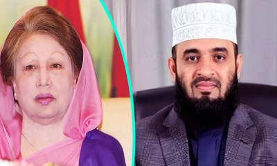 বিভেদের বাংলাদেশেও শ্রদ্ধার আসনে খালেদা জিয়া : আজহারী