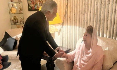 খালেদা জিয়ার স্বাস্থ্যের খোঁজ নিতে ফিরোজায় পাকিস্তানের পররাষ্ট্রমন্ত্রী