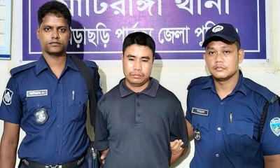 খাগড়াছড়িতে শিক্ষিকাকে ধর্ষণের অভিযোগে গ্রেপ্তার ১
