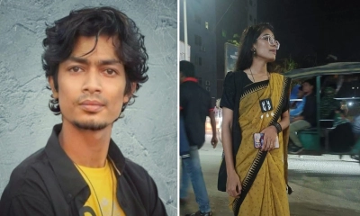 সুদীপ্ত মন্ডল  ও তনুশ্রী তনু। ছবি- রূপালী বাংলাদেশ