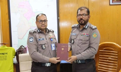 কেএমপির নতুন কমিশনার হিসেবে দায়িত্ব নিলেন জাহিদুল হাসান