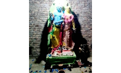 পাইকগাছায় রাস মন্দিরে প্রতিমা ভাঙচুর