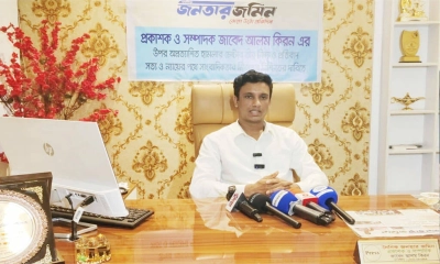 নিরাপত্তাহীনতায় ‘জনতার জমিন’ সম্পাদক জাবেদ আলম