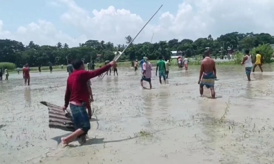 কিশোরগঞ্জে কাঁদা ছিটানো নিয়ে মসজিদের মাইকে ঘোষণা ‍দিয়ে সংঘর্ষ