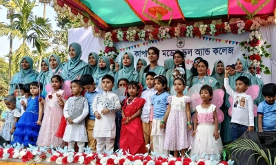 কাপাসিয়া মডেল স্কুল অ্যান্ড কলেজে ২০২৫ শিক্ষাবর্ষের পাঠ সমাপনী ও সাংস্কৃতিক অনুষ্ঠান অনুষ্ঠিত। ছবি- রূপালী বাংলাদেশ