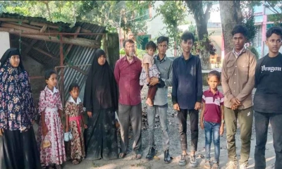 বাংলাদেশে প্রবেশের সময় ১১ রো‌হিঙ্গা আটক