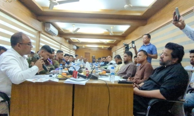নদী রক্ষায় রাঙ্গুনিয়ায় সর্বদলীয় বৈঠক