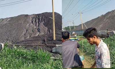 চাহিদা কম তবুও উত্তোলন অব্যাহত, কয়লার স্তূপে বিপাকে বড়পুকুরিয়া খনি