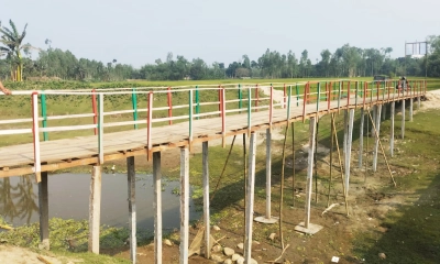 ২৫ বছরের জমানো সঞ্চয়ে সেতু, বদলে গেল জনপদ