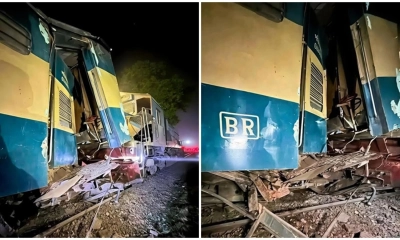 লাকসাম জংশনে মেঘনা এক্সপ্রেস দুর্ঘটনা, পাঁচজন আহত