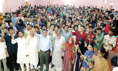 ছাত্রদলে যোগ দিল বৈষম্যবিরোধী ছাত্র আন্দোলনের ৫ শতাধিক শিক্ষার্থী