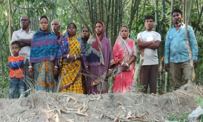 রাস্তা কেটে প্রভাবশালীর পুকুর, অবরুদ্ধ ৬ পরিবার