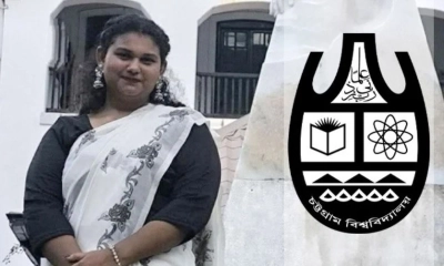 বাসার জানালার গ্রিলে ঝুলছিল চবি ছাত্রীর নিথর দেহ