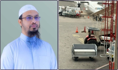 লাশের কফিন নিয়ে আহমাদুল্লাহর আবেগঘন স্ট্যাটাস