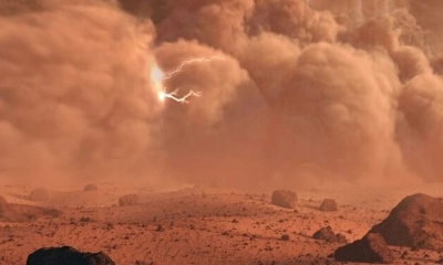 প্রথমবার মঙ্গলে বজ্রপাতের শব্দ রেকর্ড করল নাসা