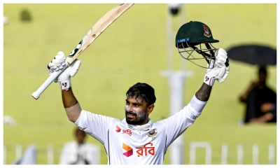 মুশফিকের পর লিটনের সেঞ্চুরি