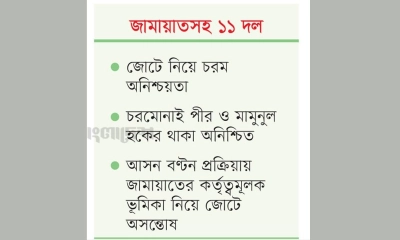 সমঝোতা না হলে আসন  উন্মুক্ত রাখার পরিকল্পনা