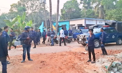 মাদারীপুরে দুপক্ষের সংঘর্ষে রণক্ষেত্র