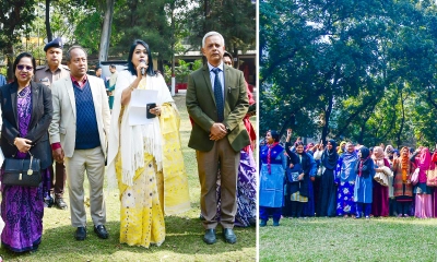 গণভোট ও নির্বাচন নিয়ে রাজশাহীতে তথ্য মন্ত্রণালয়ের বিশেষ প্রচারণা