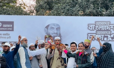একটি দল ইনিয়ে-বিনিয়ে গণভোটে ‘না’র পক্ষে কাজ করছে : মামুনুল হক