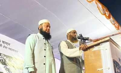 জনগণের অধিকার নিয়ে আর ছিনিমিনি খেলতে দেওয়া হবে না: মামুনুল হক