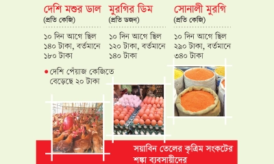 ডাল-ডিমের চড়া দামে খেই হারা মানুষ