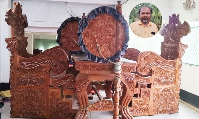খালেদা জিয়া ও তারেক রহমানের জন্য তৈরি করলেন ‘রাজকীয় চেয়ার’