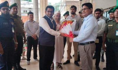 ভারতীয় ডেপুটি হাইকমিশনারের বেনাপোল স্থলবন্দর পরিদর্শন