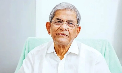 হাসপাতাল থেকে বাসায় ফিরলেন মির্জা ফখরুল