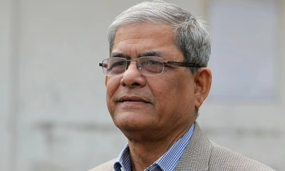 স্বাধীনতাবিরোধীদের ভোট দিয়ে দেশের সর্বনাশ করবেন না : মির্জা ফখরুল