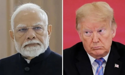 ভারতের প্রধানমন্ত্রী নরেন্দ্র মোদি ও মার্কিন প্রেসিডেন্ট ডোনাল্ড ট্রাম্প। ছবি- সংগৃহীত