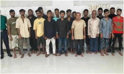মোহাম্মদপুরে পাটালি গ্রুপের ৪ কিলারসহ গ্রেপ্তার ১৭