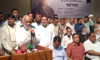 সাইফুর রহমান না থাকলে অর্থনীতি মুখ থুবড়ে পড়ত: ড. মঈন খান