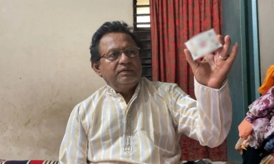 অভিযুক্ত জাতীয় পার্টির নেতা মোসলেম উদ্দিন। ছবি- রূপালী বাংলাদেশ