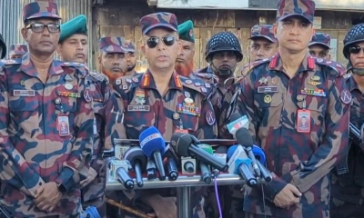 খাগড়াছড়িতে স্থিতিশীলতা নিশ্চিতে কাজ করছে বিজিবি